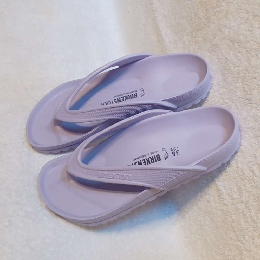 Birkenstock Slip-on Honolulu Eva flip flops women's size 36 lavender col…